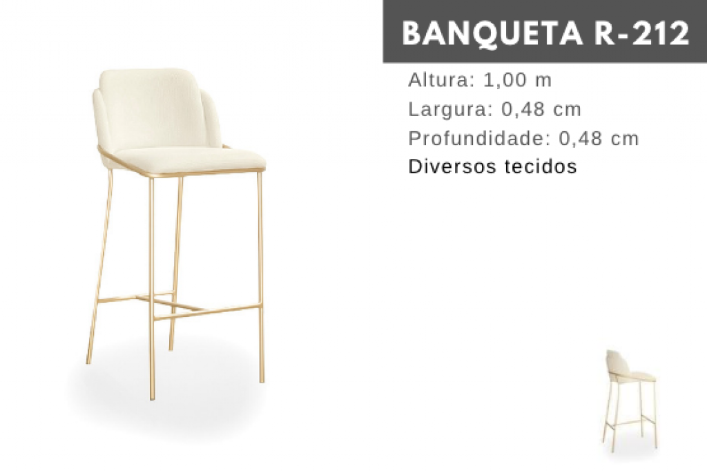 BANQUETA R-212