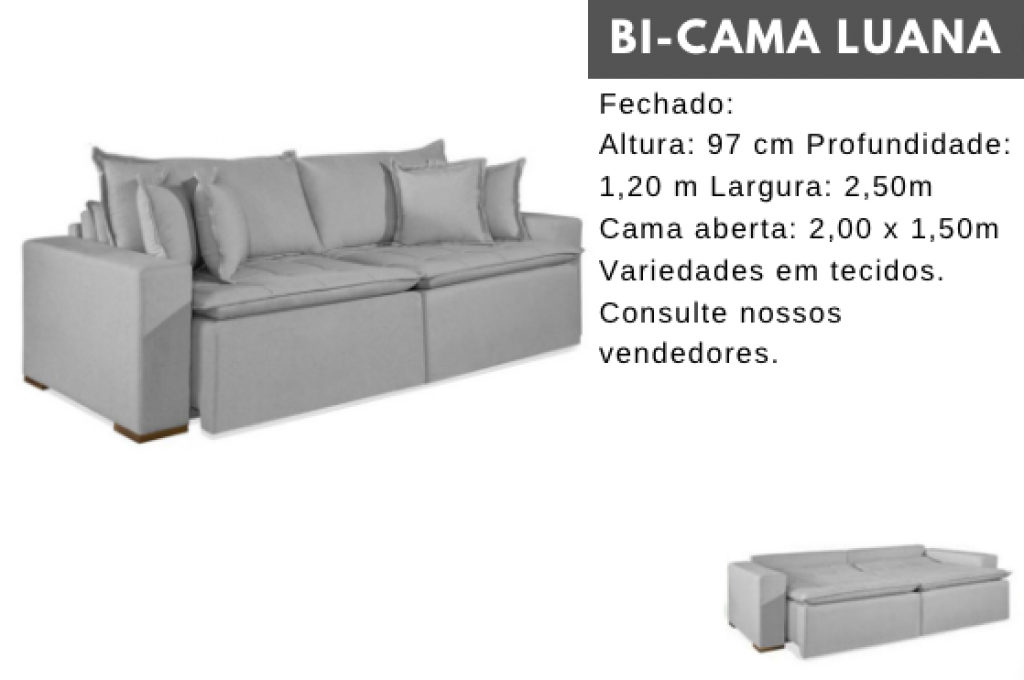 BI-CAMA LUANA