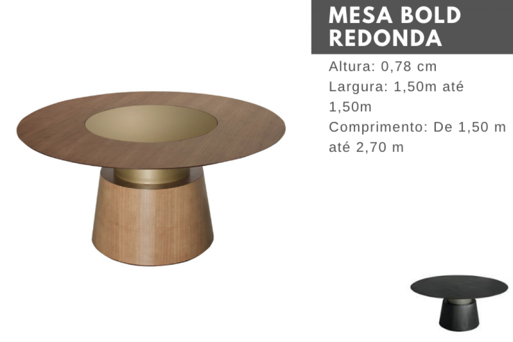 MESA BOLD REDONDA